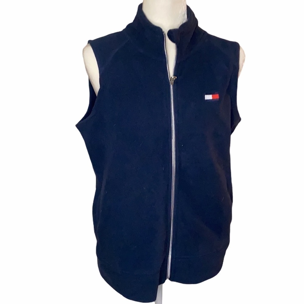 Tommy Hilfiger Navy Fleece Vest